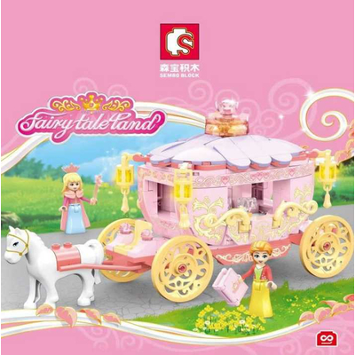Συναρμολογούμενη Άμαξα DIY - Χώρα του Παραμυθιού - 1816 - 002621