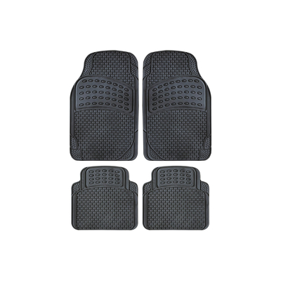 Oto Top - Σετ Πατάκια Αυτοκινήτου Universal  από Μαλακό PVC STRATOS EVO – Αντιολισθητικά - 4τμχ. (0007846OT150/OTO)