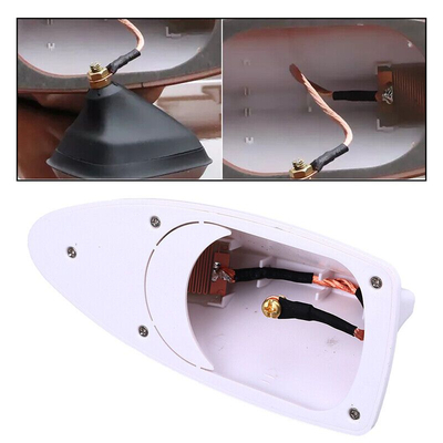 Διακοσμητική κεραία οροφής αυτοκινήτου - Καρχαρίας - R-Z22101-1 - 140116 - Red