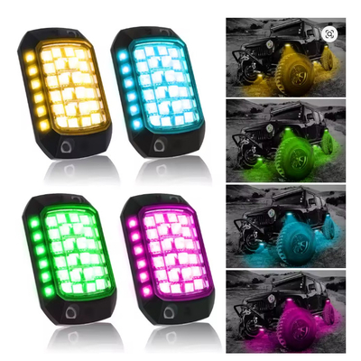 Σετ διακοσμητικά φώτα πλαισίου αυτοκινήτου LED με τηλεχειρισμό - 1112110/R04 - 110852