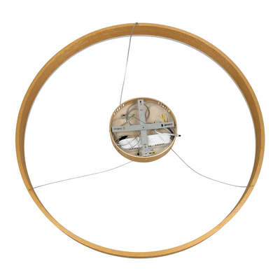 kelvo® VENOM KLV-101-0189 Κρεμαστό Φωτιστικό Οροφής LED 45W 4500lm 120° AC 220-240V IP20 Ρυθμιζόμενο Λευκό CCT με Χειριστήριο από 2700K έως 6000K Dimmable - Lumileds SMD Chip - Χρυσό Πλατίνα - Μ60 x Π60 x Υ6.5cm - 3 Χρόνια Εγγύηση