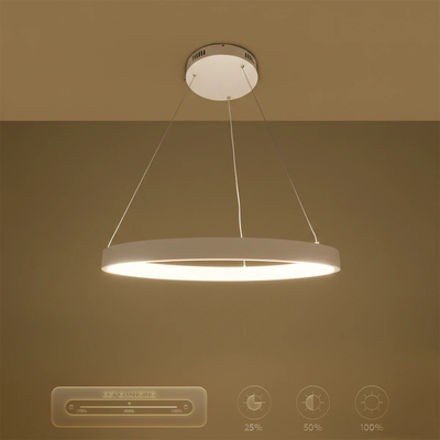 kelvo® NEMESIS KLV-101-0209 Κρεμαστό Φωτιστικό Οροφής LED 45W 4500lm 180° AC 220-240V IP20 Ρυθμιζόμενο Λευκό CCT με Χειριστήριο από 2700K έως 6000K Dimmable - Lumileds SMD Chip - Λευκό Ματ - Μ60 x Π60 x Υ4cm - 3 Χρόνια Εγγύηση