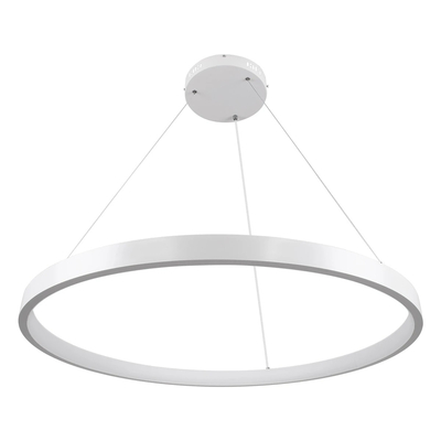 kelvo® NEMESIS KLV-101-0212 Κρεμαστό Φωτιστικό Οροφής LED 67W 6700lm 180° AC 220-240V IP20 Ρυθμιζόμενο Λευκό CCT με Χειριστήριο από 2700K έως 6000K Dimmable - Lumileds SMD Chip - Λευκό Ματ - Μ80 x Π80 x Υ4cm - 3 Χρόνια Εγγύηση