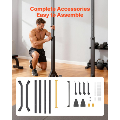 VEVOR Pull Up Bar, Φορητός Σταθμός Pullup Bar Χωρητικότητας 150 kg, Ελεύθερες Pullup Bars με Πλαίσιο H & Σωλήνα από Ανθεκτική Ατσάλι, Ρύθμιση Ύψους 8 Επιπέδων Gravity Fitness για Χέρια, Πίσω και Στήθος