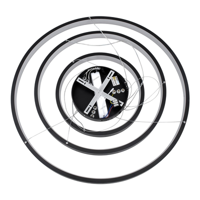 kelvo® NEMESIS KLV-101-0220-V2 Κρεμαστό Φωτιστικό Οροφής LED 120W 12000lm 180° AC 220-240V IP20 Ρυθμιζόμενο Λευκό CCT με Χειριστήριο από 2700K έως 6000K Dimmable - Lumileds SMD Chip - Μαύρο Ματ - Μ80 x Π80 x Υ80cm - 3 Χρόνια Εγγύηση