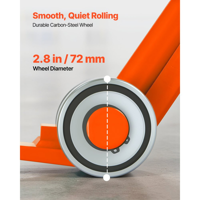 Μπάρα VEVOR Prylever, Χωρητικότητα Βάρους 2994 kg, Χειρολαβή από Ανθρακούχο Χάλυβα 1,4 m, Μπάρα με Μοχλό Ανύψωσης με Ρόδες για Μεγάλες Παλέτες, Βαρέα Αντικείμενα, Τσιμεντόλιθους, Χειρισμός Βαρέως Τύπου, Συσκευασία 2 τεμαχίων