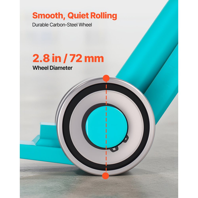 Μπάρα VEVOR Prylever, Χωρητικότητα Βάρους 4 Τ, Χειρολαβή από Ανθρακούχο Χάλυβα 1,4 μ., Μπάρα με Μοχλό Ανύψωσης με Ρόδες για Μεγάλες Παλέτες, Βαρέα Αντικείμενα, Τσιμεντόλιθους, Χειρισμός Βαρέως Τύπου Εξοπλισμού