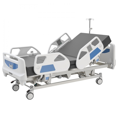 VEVOR Premium Πλήρως Ηλεκτρικό Νοσοκομειακό Κρεβάτι 5 Λειτουργιών, Ηλεκτρικό Ιατρικό Κρεβάτι με Καρδιακή Καρδιά, ΚΑΡΠΑ, Trendelenburg & Αντίστροφη Trendelenburg, Κεντρικό Κλείδωμα με Ροδάκια 127mm για Κατ' Οίκον Νοσοκομειακή Περίθαλψη