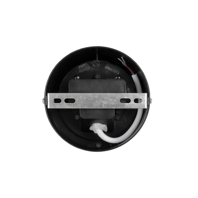 kelvo® NEXA KLV-101-0251 Φωτιστικό Τοίχου / Απλίκα LED 6W 480lm 180° AC 220-240V Αδιάβροχο IP65 Ultra Θερμό Λευκό 1800K - Sanan SMD Chip & TÜV SÜD Driver - Μαύρο Ματ - Μ11 x Π9 x Υ11cm - 5 Χρόνια Εγγύηση