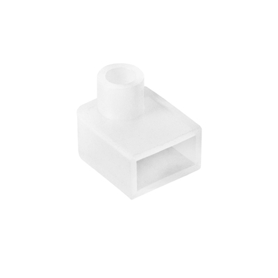 kelvo® NEONPRO KLV-101-0064 Γωνιακή Τάπα Σύνδεσης Τροφοδοσίας για Neon Flex Αδιάβροχο IP65 - Μ1.4 x Π1.7 x Υ1.4cm