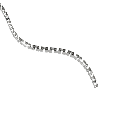 kelvo® NEONPRO KLV-101-0069 Εύκαμπτη Βάση Στήριξης για Neon Flex - Νίκελ Χρώμιο - Μ1000 x Π0.7 x Υ1.2cm - Ρολό 10 Μέτρων