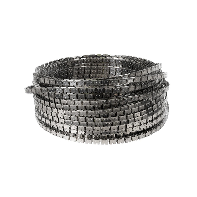 kelvo® NEONPRO KLV-101-0069 Εύκαμπτη Βάση Στήριξης για Neon Flex - Νίκελ Χρώμιο - Μ1000 x Π0.7 x Υ1.2cm - Ρολό 10 Μέτρων