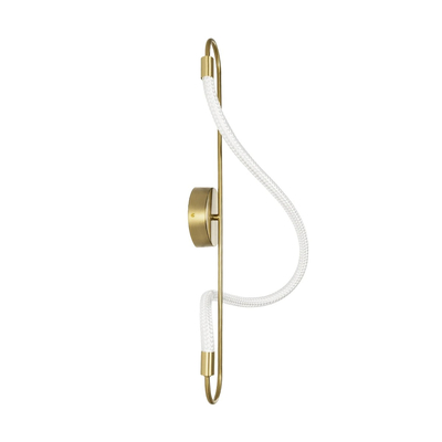 kelvo® GLOW KLV-101-0169 Φωτιστικό Τοίχου / Απλίκα LED 18W 1800lm 360° AC 220-240V IP20 Ρυθμιζόμενο Λευκό CCT με On/Off 2700K/4500K/6000K - Lumileds SMD Chip - Χρυσό Πλατίνα - Μ30 x Π15 x Υ70cm - 3 Χρόνια Εγγύηση