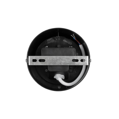 kelvo® NEXA KLV-101-0253 Φωτιστικό Τοίχου / Απλίκα LED 6W 360lm 180° AC 220-240V Αδιάβροχο IP65 Μπλε - Sanan SMD Chip & TÜV SÜD Driver - Μαύρο Ματ - Μ11 x Π9 x Υ11cm - 5 Χρόνια Εγγύηση