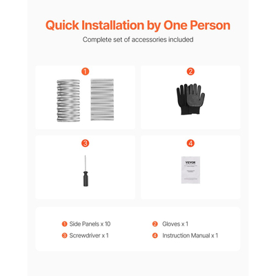 Μεταλλικό υπερυψωμένο παρτέρι VEVOR, 1,2 x 0,6 x 0,6 m οβάλ εξωτερικό κουτί κήπου από γαλβανισμένο σκελετό, ανοιχτού πάτου, μεγάλη υπερυψωμένη γλάστρα για καλλιέργεια λαχανικών, λουλουδιών, παχύφυτων, γαλβανισμένο χρώμα