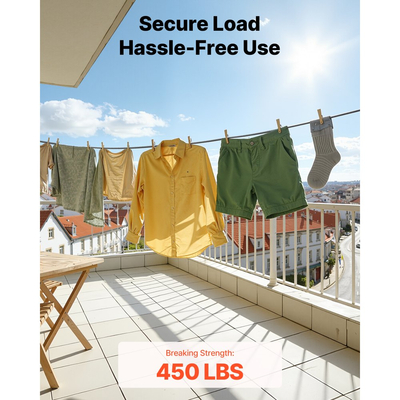 Κιτ συρματόσχοινου VEVOR 2 mm, μήκος 35,1 m, καλώδιο από ανοξείδωτο χάλυβα 304, αντοχή σε θραύση 2 kN, κατασκευή 7 x 7 κλώνων, χαλύβδινο καλώδιο για σύστημα κιγκλιδωμάτων καταστρώματος, πέργκολα κήπου, φωτιστικά σε σειρά