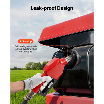 Δεξαμενή Μεταφοράς Ντίζελ VEVOR, 32 γαλόνια, Φορητή Δεξαμενή Κηροζίνης με Ηλεκτρική Αντλία Μεταφοράς 12V DC 10GPM, Σωλήνας Παροχής 13 ποδιών & Αυτοσφραγιζόμενο Ακροφύσιο, Συμβατή με Ντίζελ & Κηροζίνη