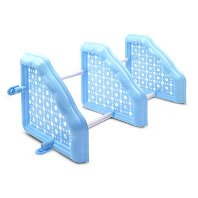 Πρακτική Γωνιακή Ραφιέρα Μπλε