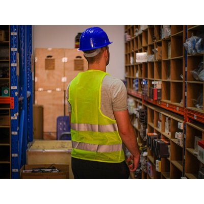 Ελαφρύ Ανακλαστικό Κίτρινο Γιλέκο