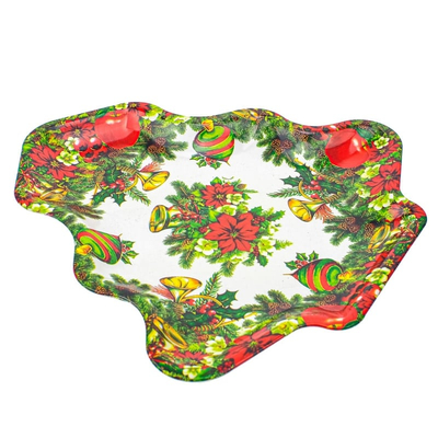 Πιατέλα Χριστουγεννιάτικη "Έλατο" Theme I