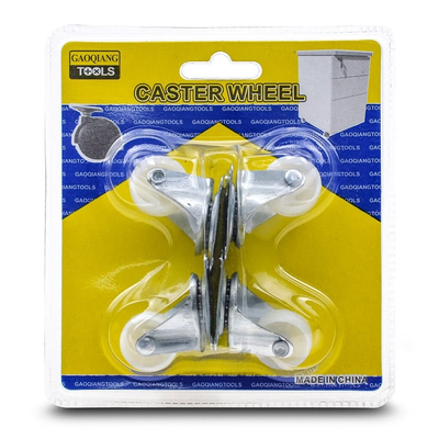 Ροδάκια Επίπλων Περιστρεφόμενα 4 τεμάχια