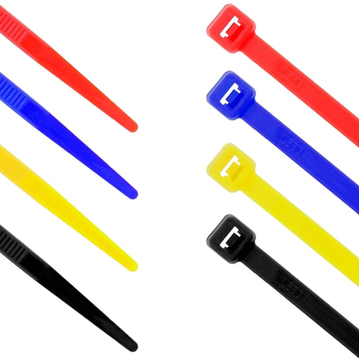 100 Δεματικά Καλωδίων 4 Χρωμάτων
