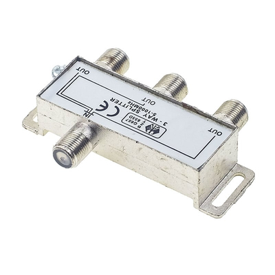 Μεταλλικός Διακλαδωτής 1 προς 3 Καλωδίου Κεραίας TV