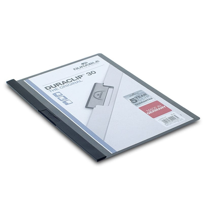 Ντοσιέ Πλαστικό με Κλιπ Μαύρο