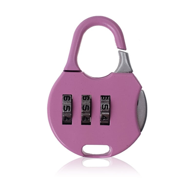 Κλειδαριά Ταξιδίου Οβάλ Ροζ
