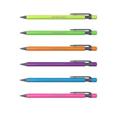 Σετ 6 Μηχανικά Μολύβια Fine Point 0.5mm