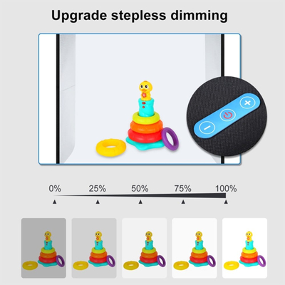 Photo Studio Cube-Box LED 25cm