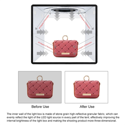 Photo Studio Cube-Box LED 25cm