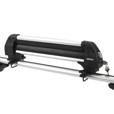 Amio - Βάση Σκι Οροφής SSR-01S από Αλουμίνιο για 4 ζευγάρια Σκι ή 2 σανίδες Snowboard με μήκος 570 mm - 1 τεμ. (02590/AM)