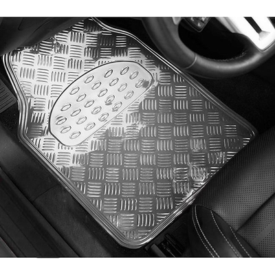 Πατάκια αυτοκινήτου - Celebrity Car - 016 - 4pcs - 122292 - Silver