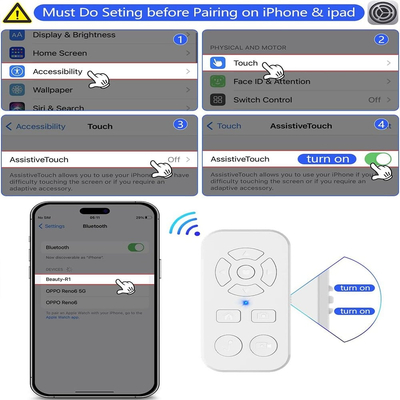 TikTok Scrolling Remote Χειριστήριο Τηλεφώνου Ροζ