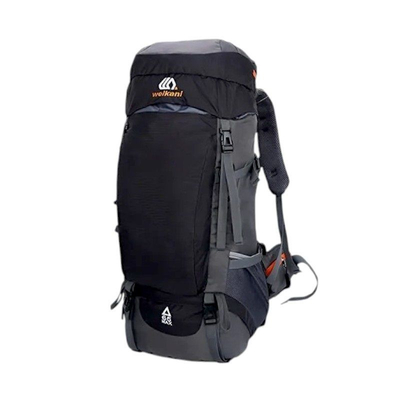 Σακίδιο πλάτης ορειβατικό - H2401 - 65L+5L - 251593 - Black