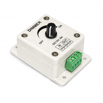 VenCore 6613-10003 - Dimmer 12-24V 96-188W with Knob Button - Επιτοιχιο Εξωτερικό LED Dimmer Ροοστάτης με Ποτενσιόμετρο 12 Volt 96 Watt & 24 Volt 188 Watt Μέγιστο Φορτίο