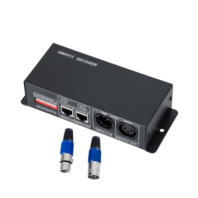 VenCore 6613-10010 - RGB 3CH DMX 512 Controller 12-24V 288-576W - DMX 512 Controller RGB 3 Καναλιών 12 Volt 288 Watt & 24 Volt 576 Watt Μέγιστο Φορτίο