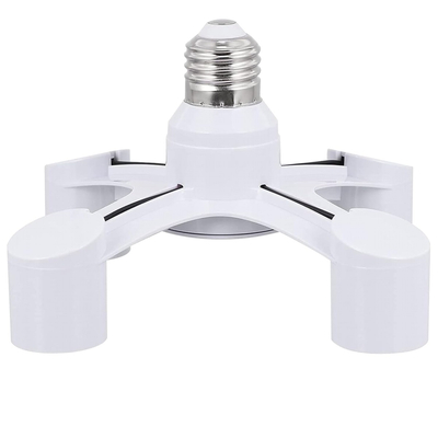 VenCore 6373-10015 - 4xE27 Bulb Adaptor 4x60W Max - Αντάπτορας - Μετατροπέας από 1xE27 σε 4xE27 Ντουί 0 έως 230 Volt Μέγιστη Θερμοκρασία έως 160C & 4x60 Watt Μέγιστο Φορτίο