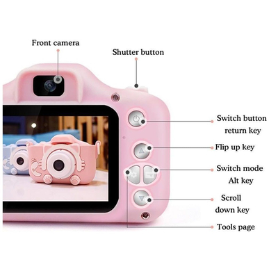 Παιδική ψηφιακή κάμερα - X200 - Cat - 884461 - Pink