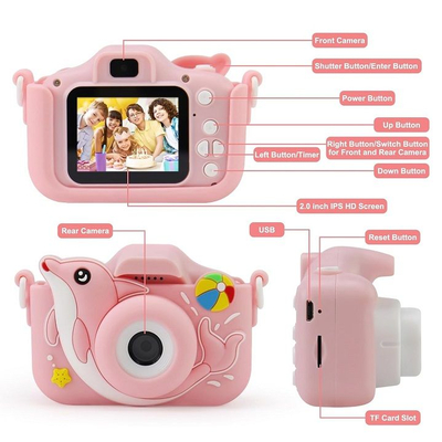 Παιδική ψηφιακή κάμερα - X12 - 884478 - Pink