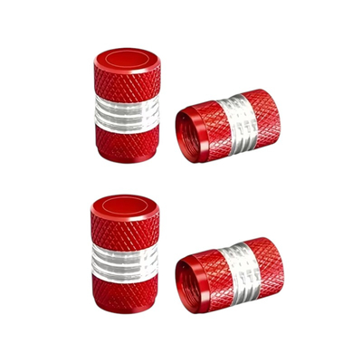 Καπάκι βαλβίδας ελαστικών αυτοκινήτου - R-Z17109-4U - 140526 - Red