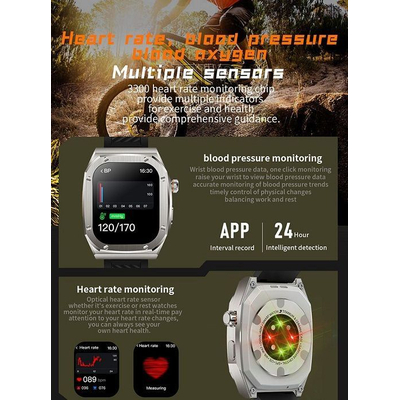 Σετ Smartwatch με 2 λουράκια - Z79 Max - 065080 - Orange