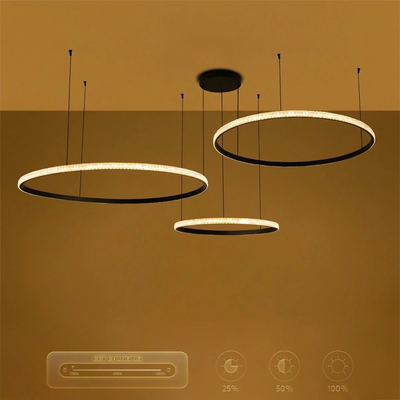 kelvo® DIAMOND KLV-101-0245 Κρεμαστό Φωτιστικό Οροφής LED 150W 15000lm 180° AC 220-240V IP20 Ρυθμιζόμενο Λευκό CCT με Χειριστήριο από 2700K έως 6000K Dimmable - Lumileds SMD Chip - Μαύρο Ματ - Μ170 x Π170 x Υ60cm - 3 Χρόνια Εγγύηση