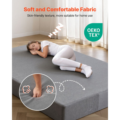 VEVOR Crash Pad, Παιδικό μαξιλάρι αισθήσεων 1800 x 1210 mm με μαλακό αφρό και πλενόμενο κάλυμμα, γιγάντιο μαξιλάρι-πατάκι για μεγάλο αισθητηριακό δωμάτιο, εξοπλισμός για παιδιά και ενήλικες, άλματα, παιχνίδι, αναρρίχηση και γυμναστική