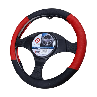 Κάλυμμα τιμονιού αυτοκινήτου - SMZ-3 - 123039 - Light Red