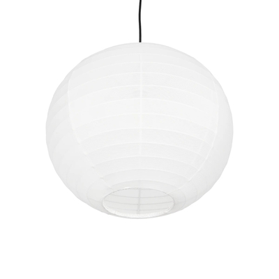 GLOBOSTAR® ROMINA 62004 Μοντέρνο Κρεμαστό Φωτιστικό Οροφής με Ντουί 1 x E27 AC 220-240V IP20 - Λευκό - Μ40 x Π40 x Υ40cm