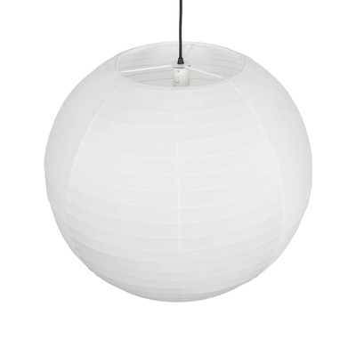 GLOBOSTAR® ROMINA 62005 Μοντέρνο Κρεμαστό Φωτιστικό Οροφής με Ντουί 1 x E27 AC 220-240V IP20 - Λευκό - Μ60 x Π60 x Υ60cm