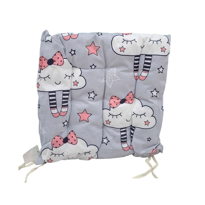 Μαξιλάρι καρέκλας παιδικό - 40x40cm - 720203 - Light Grey