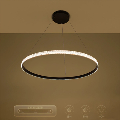 kelvo® DIAMOND KLV-101-0231 Κρεμαστό Φωτιστικό Οροφής LED 67W 6700lm 180° AC 220-240V IP20 Ρυθμιζόμενο Λευκό CCT με Χειριστήριο από 2700K έως 6000K Dimmable - Lumileds SMD Chip - Μαύρο Ματ - Μ80 x Π80 x Υ3cm - 3 Χρόνια Εγγύηση